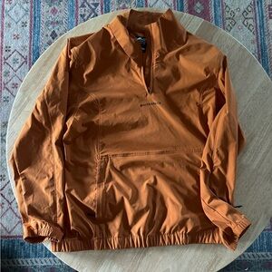 whitespace pullover xl mens orange moisture wicking like new size xl